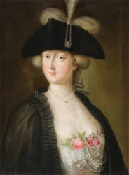 Marija Fjodorovna, moglie del granduca russo Pavel (ritratto di Maria Feodorovna Sophie Dorothea di Württemberg)